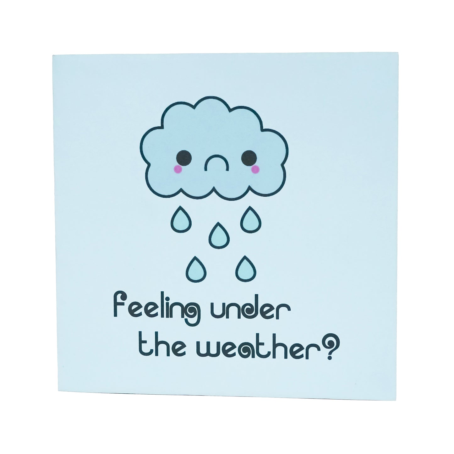 Under the Weather 3D Greeting Card