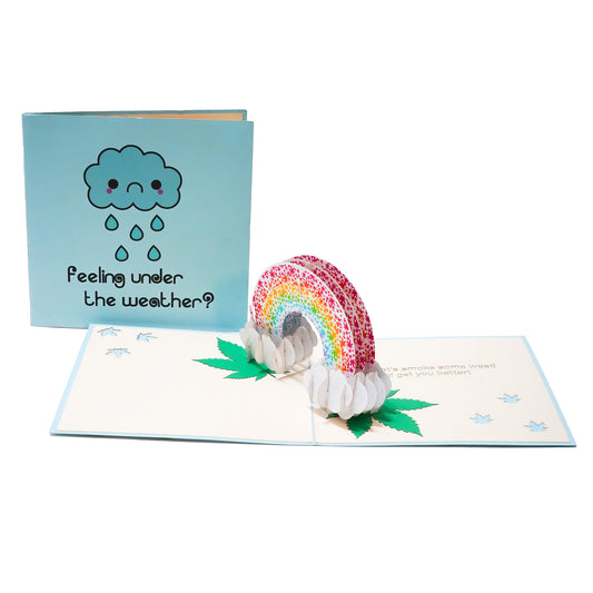 Under the Weather 3D Greeting Card
